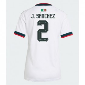 Mexiko Jorge Sanchez #2 Borta Kläder Dam VM 2026 Kortärmad